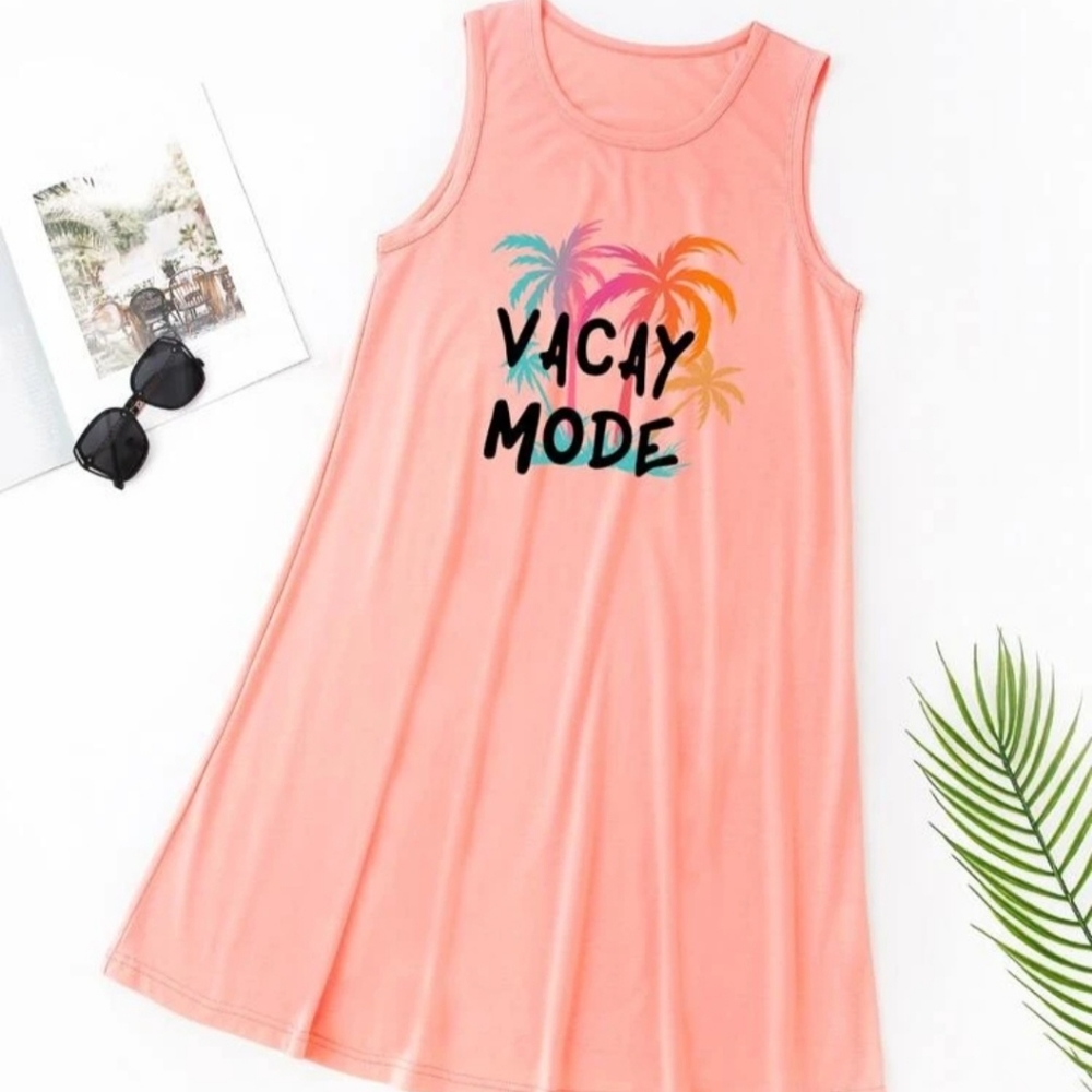 Vacation Mode swim cover dress